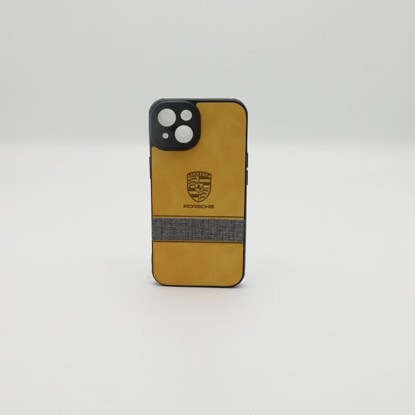 Iphone Mobile Pouch 14 Leather Yellow Rs 250