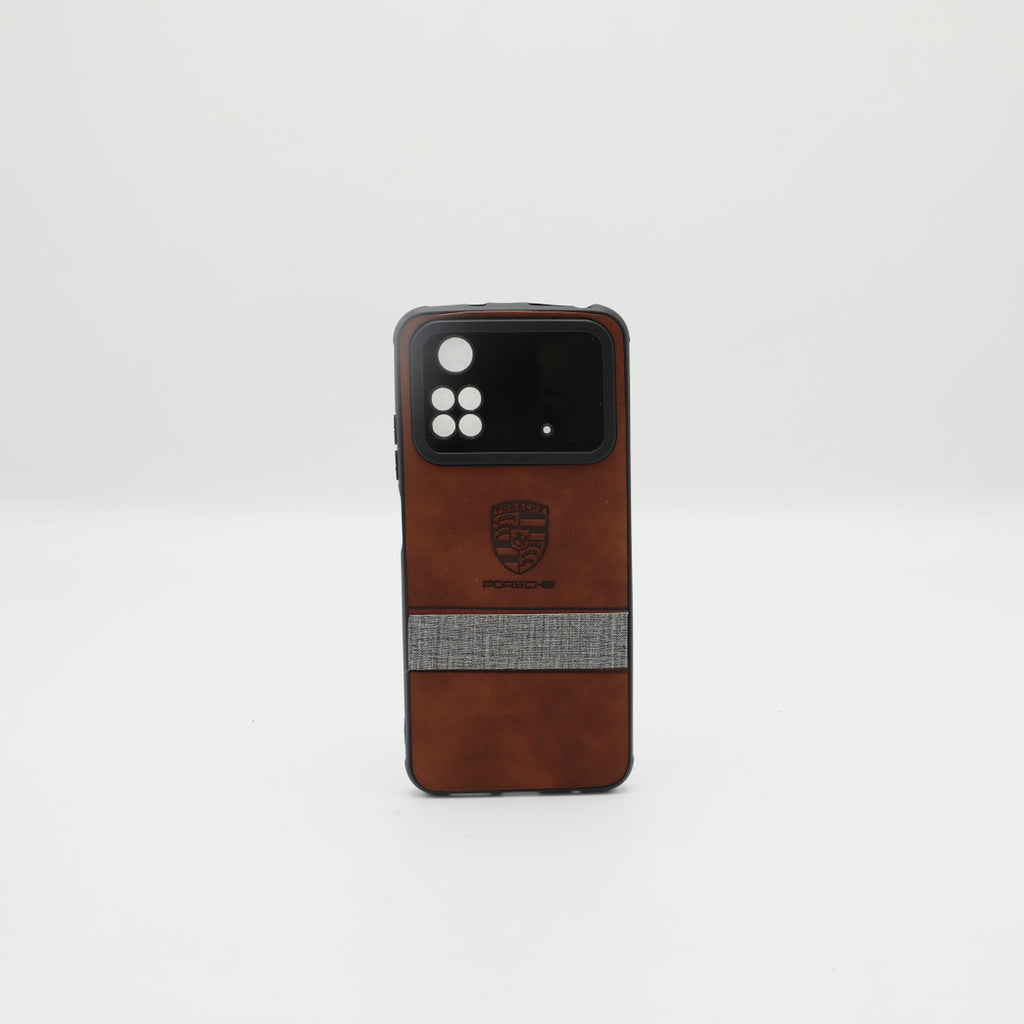 Realme Mobile Pouch Poco M4 Pro 4G Leahter Brown Rs 250