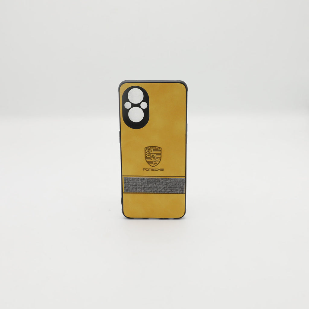 Oppo Mobile Pouch F21 Pro 5G Leahter Yellow Rs 250