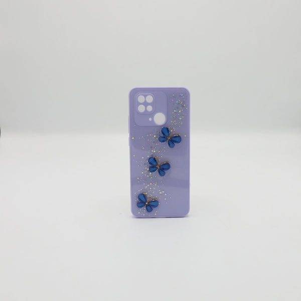 MI Mobile Pouch 10C Back Glass Purple Rs 450