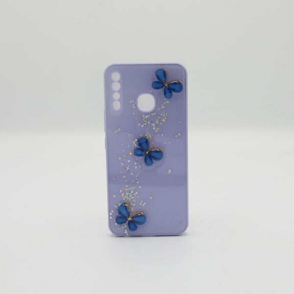 Infinix Mobile Pouch Hot 8 Back Glass Purple Rs 450