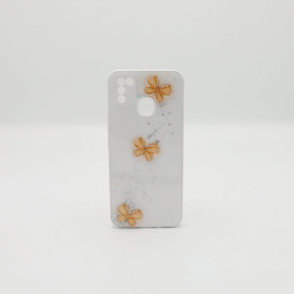 Infinix Mobile Pouch Smart 5 Back Glass White Rs 450