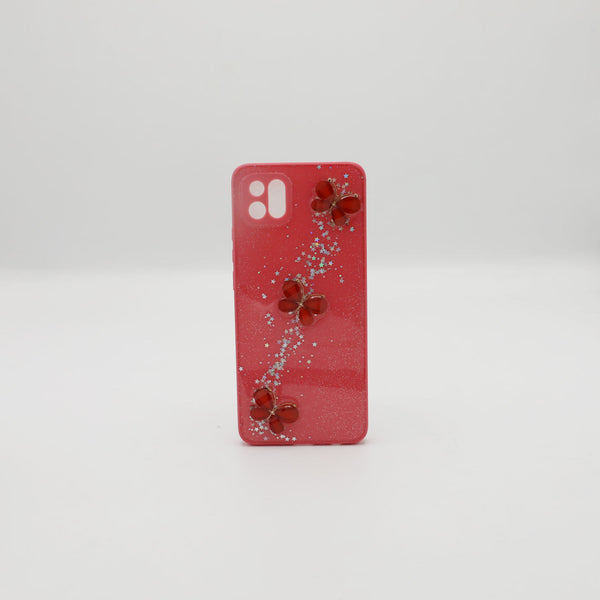 Oppo Mobile Pouch A16E Back Glass Pink Rs 450