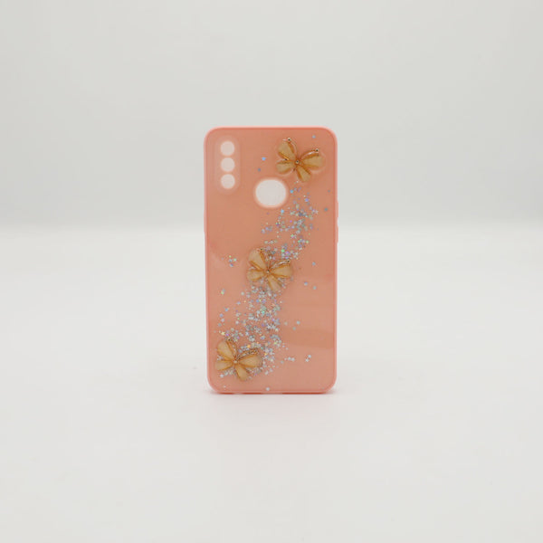 Samsung Mobile Pouch A10S Back Glass Pink Rs 450