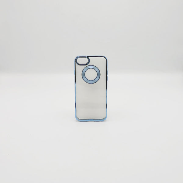 Iphon 6 Mobile Pouch Sky Blue Transparent Back Rs 500