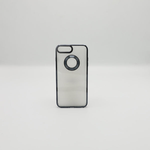 Iphone 7 Plus Mobile Pouch Black Transparent Back Rs 450