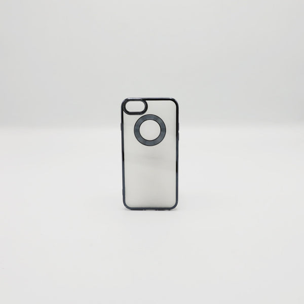 Iphone 7 Mobile Pouch Black Transparent Back Rs 450