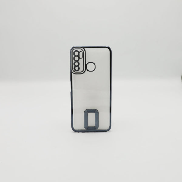 Infinix Mobile Pouch Hot9 Black Transparent Back Rs 450