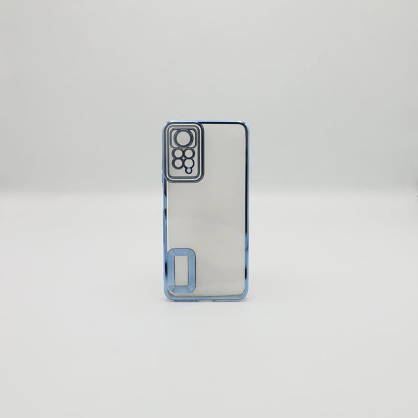 MI Mobile Pouch Note11 Pro 4G 2022 Sky Blue Transparent Back Rs 450