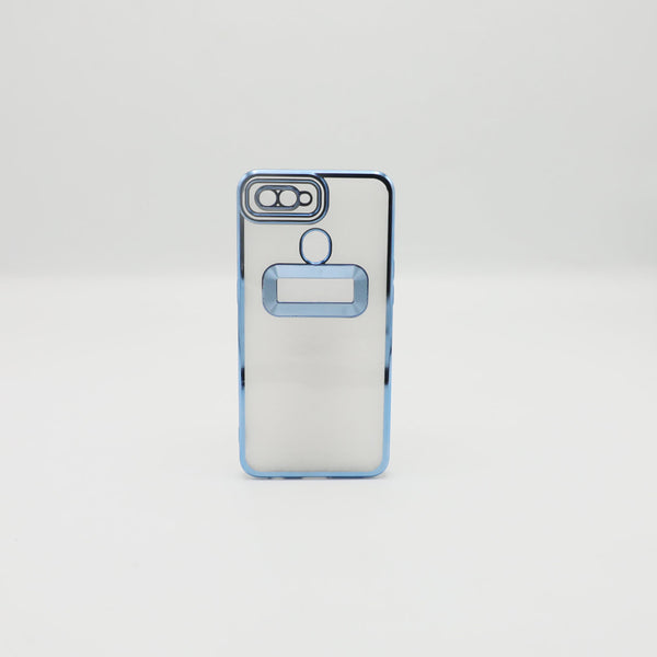 Oppo Mobile Pouch A5S Sky Blue Transparent Back Rs 450