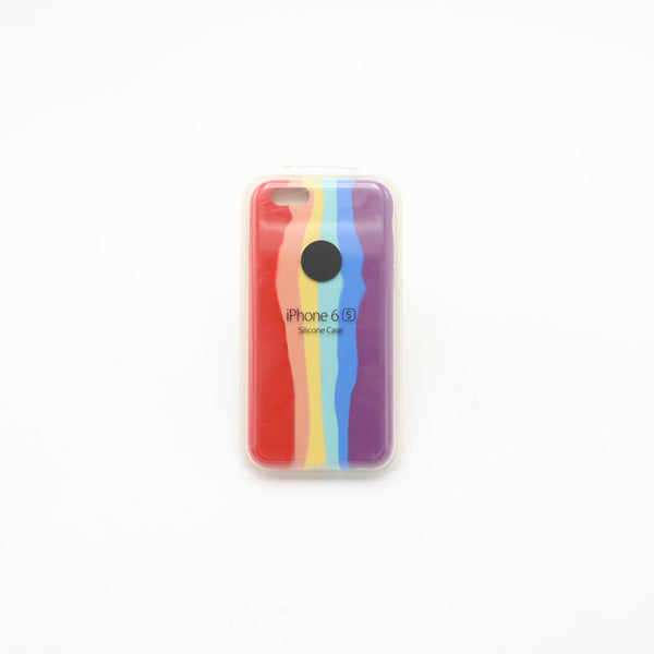 Iphone 6 Silicone Mobile Pouch Red Colorful Rs 600