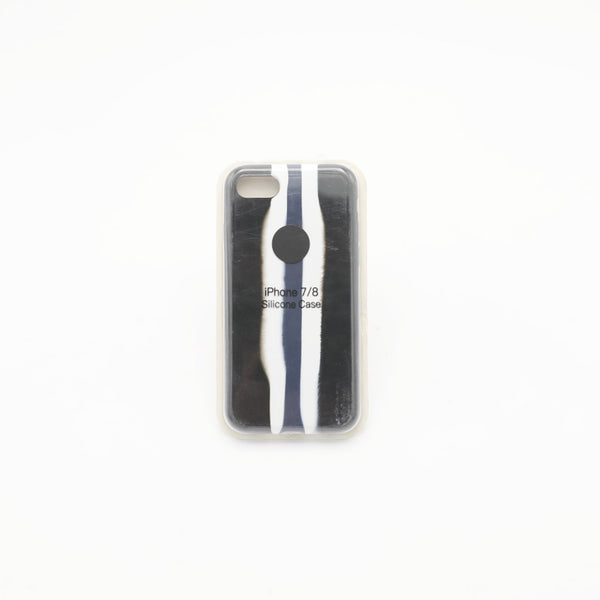 Iphone 7 Silicone Mobile Pouch Black Colorful Rs 600