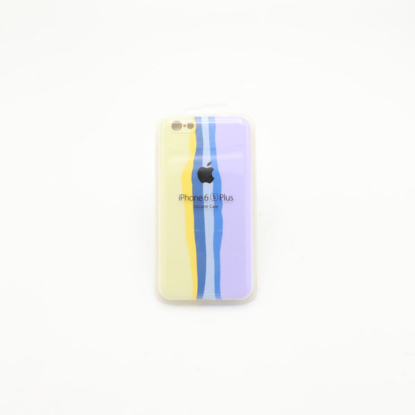 Iphone 6 Plus Silicone Mobile Pouch Off White Colorful Rs 600