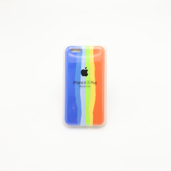 Iphone 6Plus  Silicone Mobile Pouch Blue Colorful Rs 600