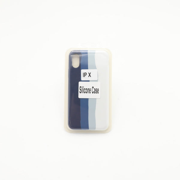 Iphone X Silicone Mobile Pouch Blue Colorful Rs 600