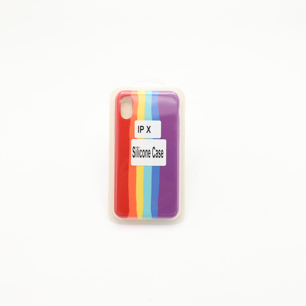 Iphone X Silicone Mobile Pouch Red Colorful Rs 600