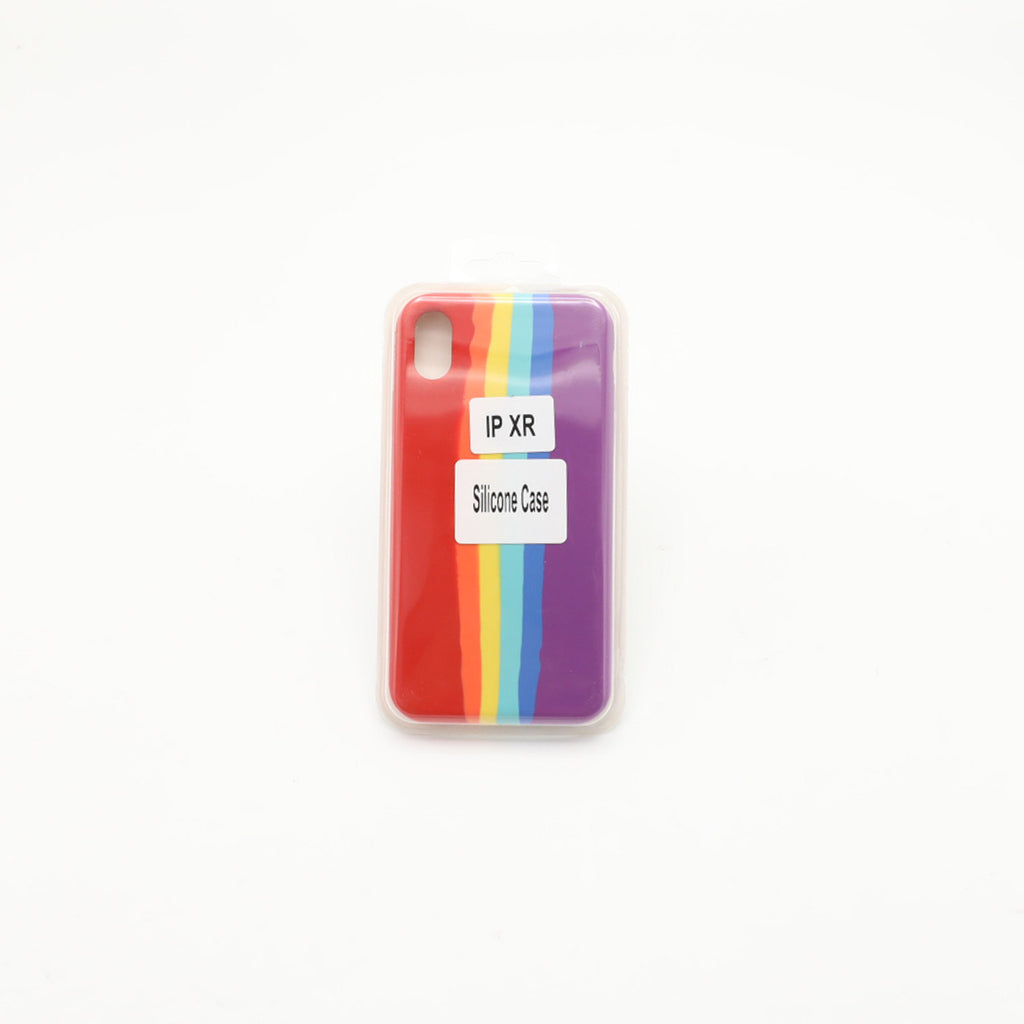Iphone XR Silicone Mobile Pouch Red Colorful Rs 600