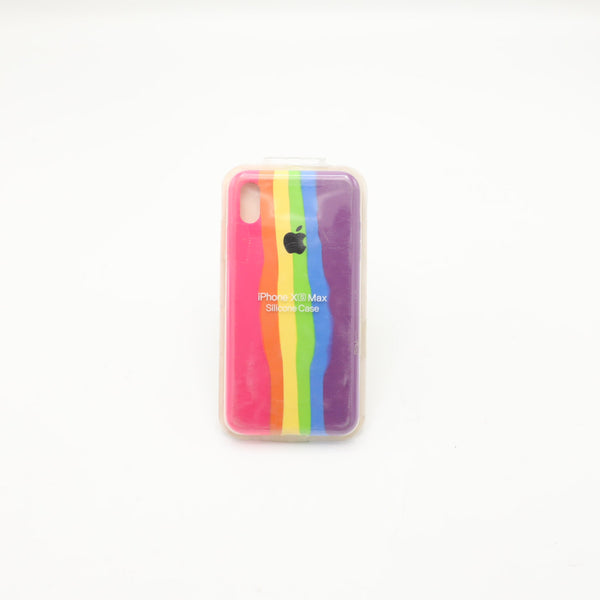 Iphone X Max Silicone Mobile Pouch Pink Colorful Rs 600