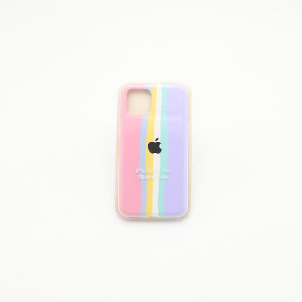 Iphone 11 Pro Silicone Mobile Pouch Pink Colorful Rs 600