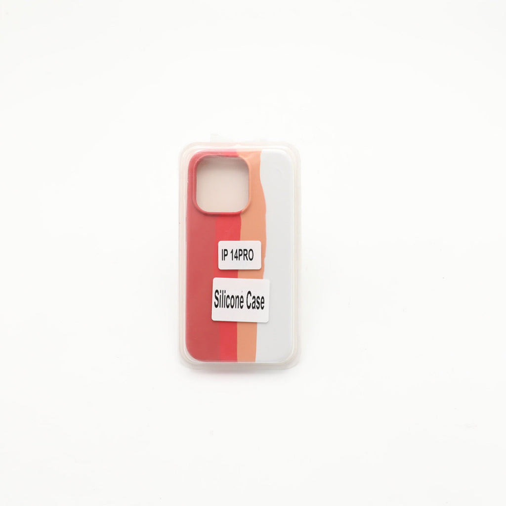 Iphone 14 Pro Silicone Mobile Pouch Red Colorful Rs 600