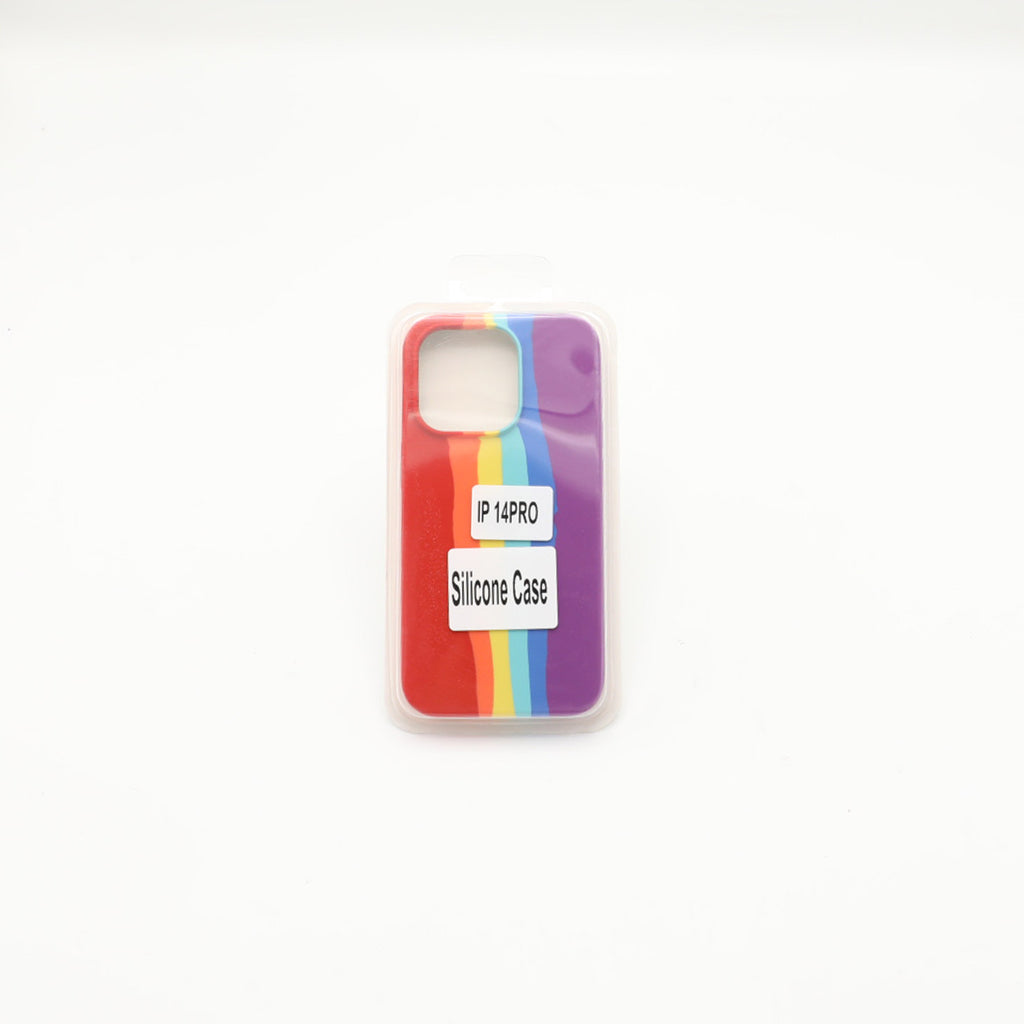 Iphone 14 Pro Silicone Mobile Pouch Red Colorful Rs 600