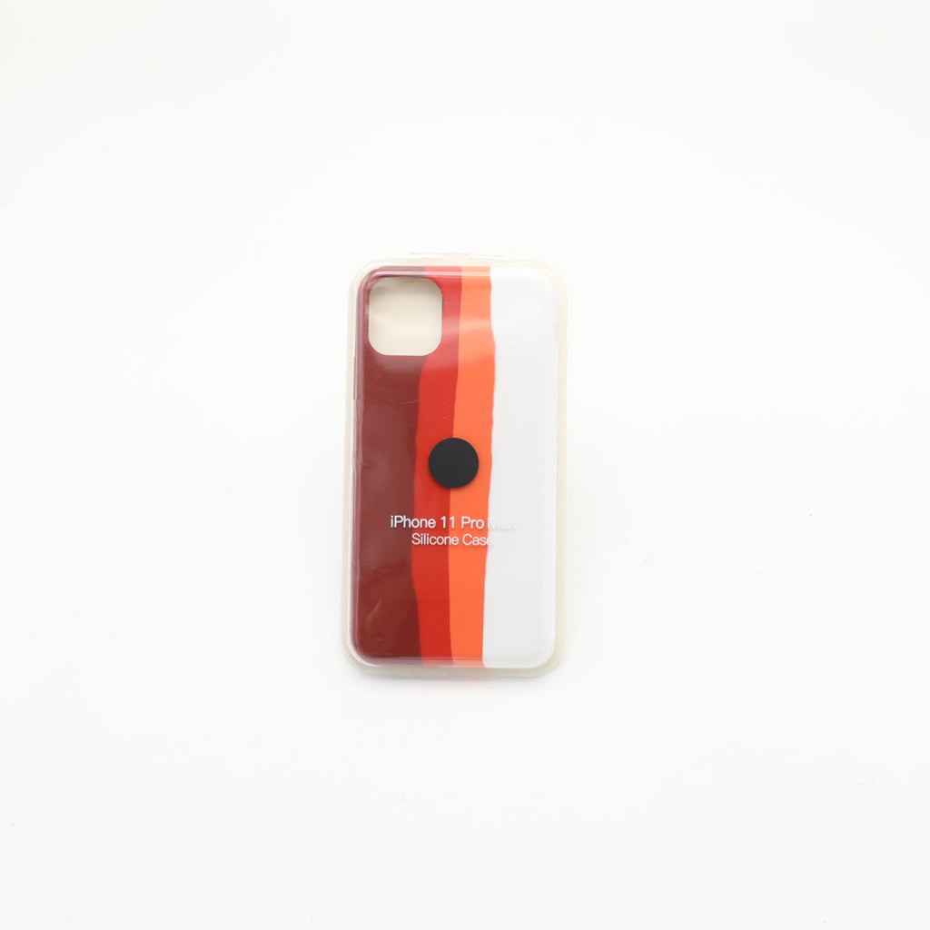 Iphone 11 Pro Max Silicone Mobile Pouch Red Colorful Rs 600