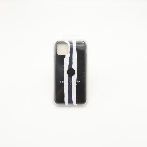 Iphone 11 Pro Max Silicone Mobile Pouch Black Colorful Rs 600