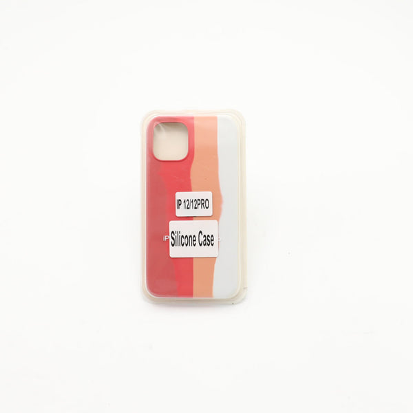 Iphone 12 Pro Silicone Mobile Pouch Red Colorful Rs 600