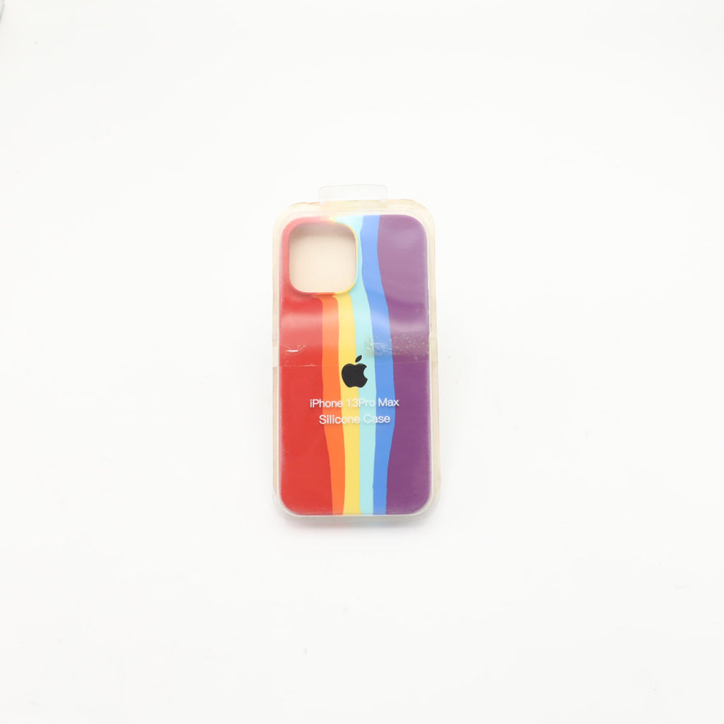 Iphone 13 Pro Max Silicone Mobile Pouch Red Colorful Rs 600