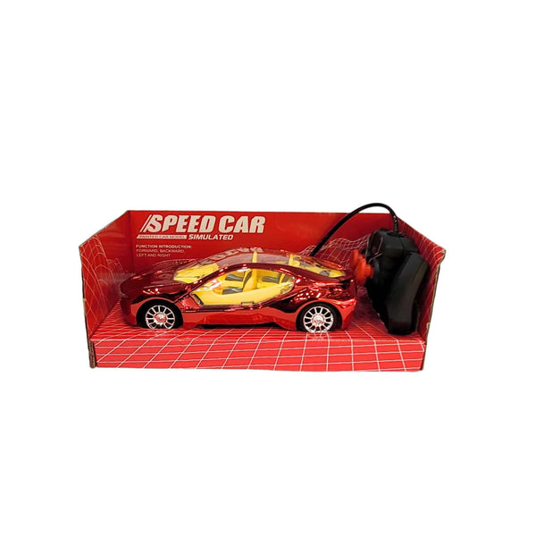 Painted Car Model | Wireless Remote Operation | Sparkling Red (No 877)
