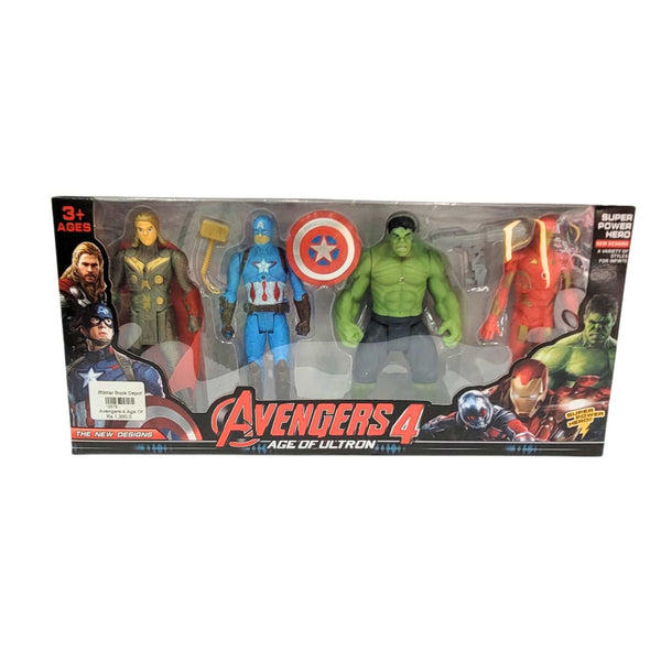 Action Heroes Toys Set No 2124 | Pack Of 4
