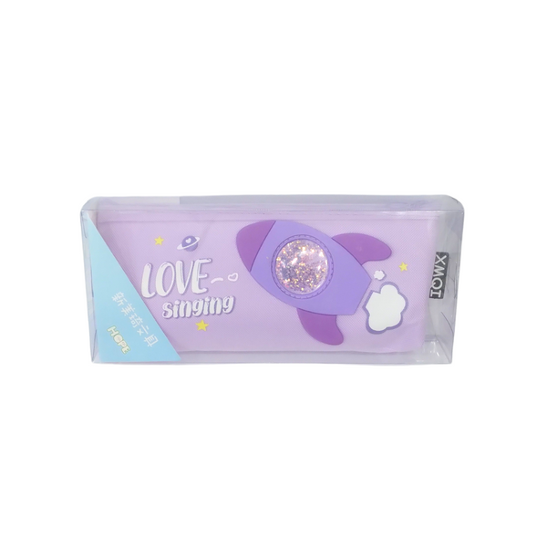 Love Singing Pencil Pouch No H578 Purple