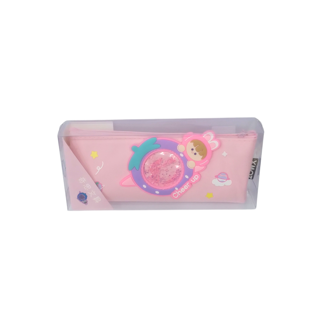 Cheer Up Pencil Pouch No H-576 Light Pink