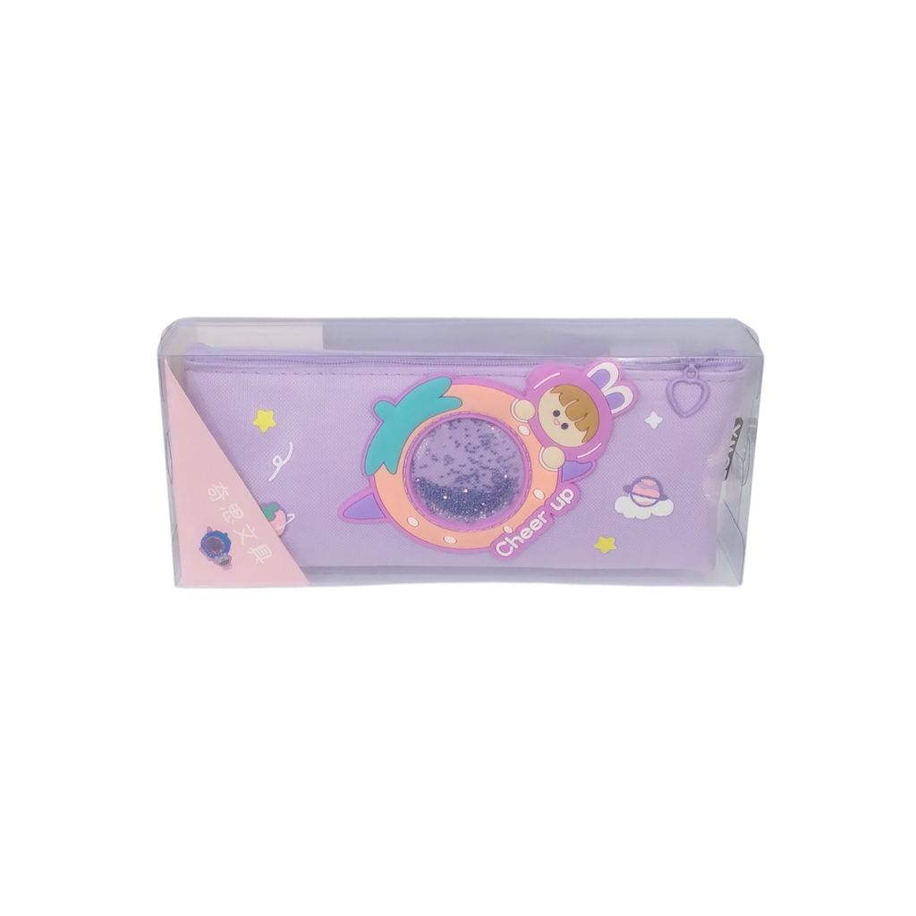 Pencil Pouch No H-576 Purple Cheer Up