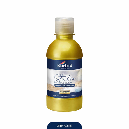 Studio Acrylic Pearlescent 500 ml | 24K Gold