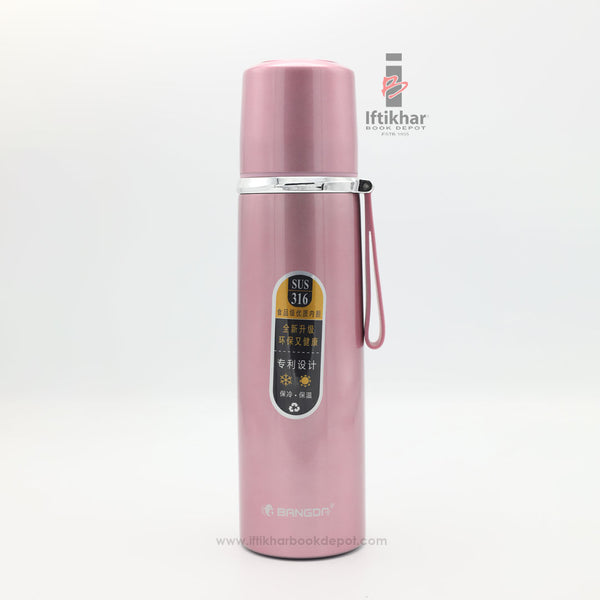 Flask Bottle BDZ81-C50 Shinny Body With The Cup Purple