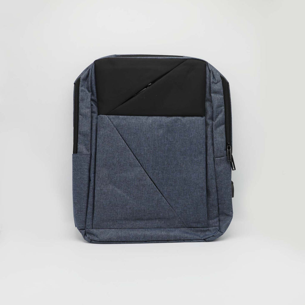 Dynamic Duo: Blue and Black College Bag