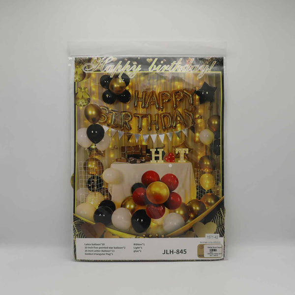 Birthday Party Kit No 1571-42 Golden