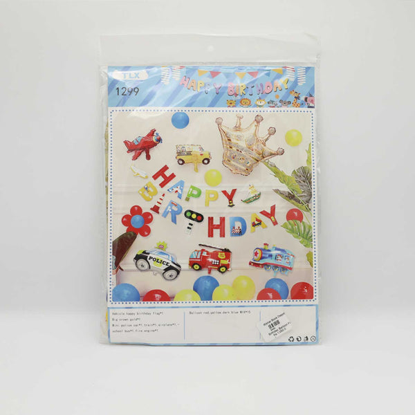 Birthday Balloon Foil Set No 1299