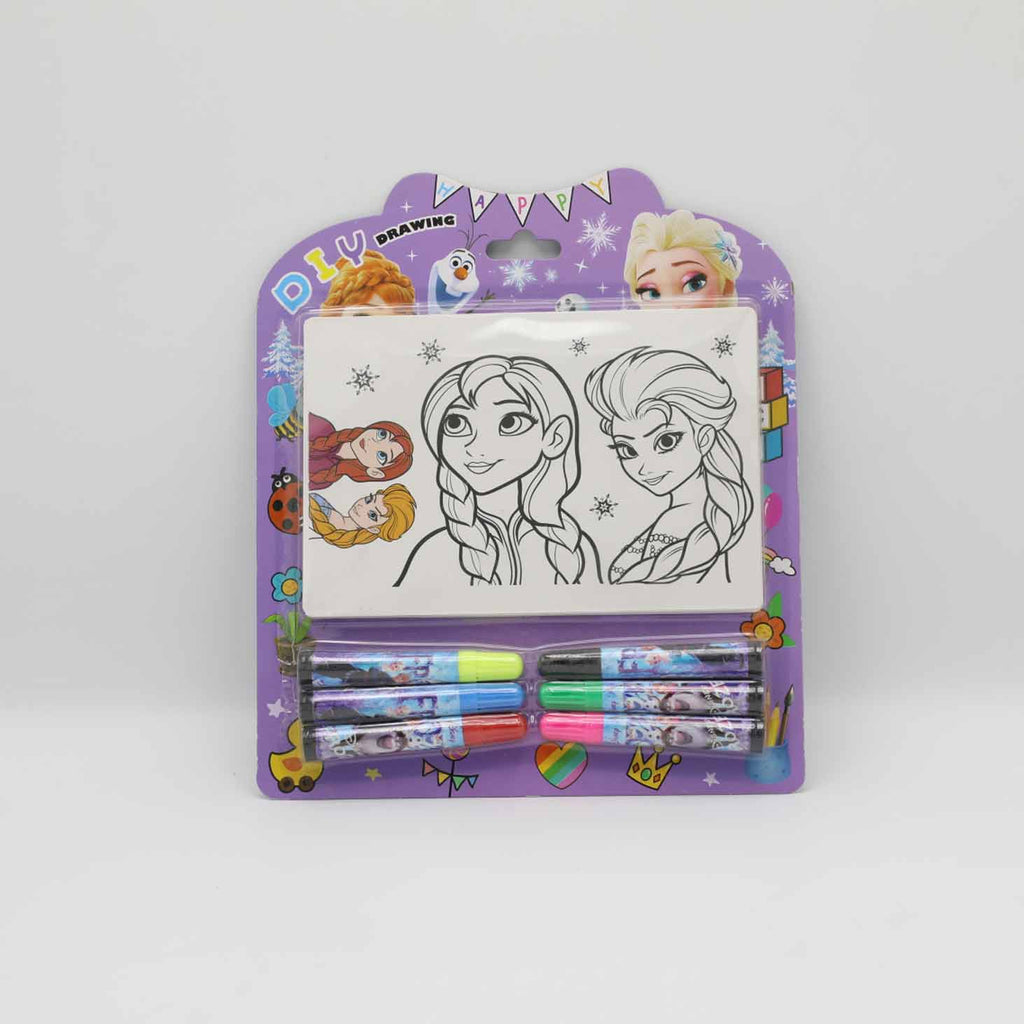 Gift Set Drawing Book With Markers FRO No 8006