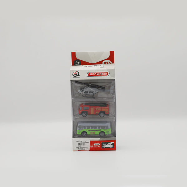 Auto World Dinky Set Of 3