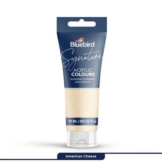 Signature Acrylic Colours 75 ml | American Cheese | Bluebird