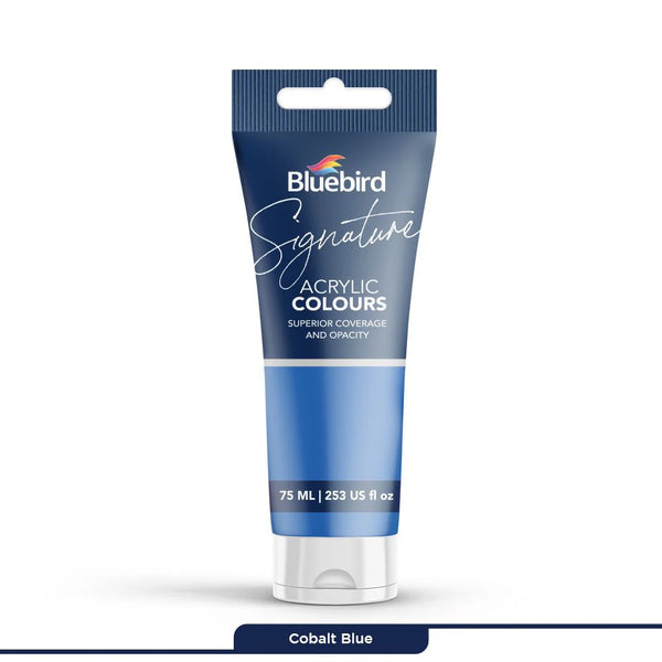 Signature Acrylic Colours 75 ml | Cobalt Blue | Bluebird