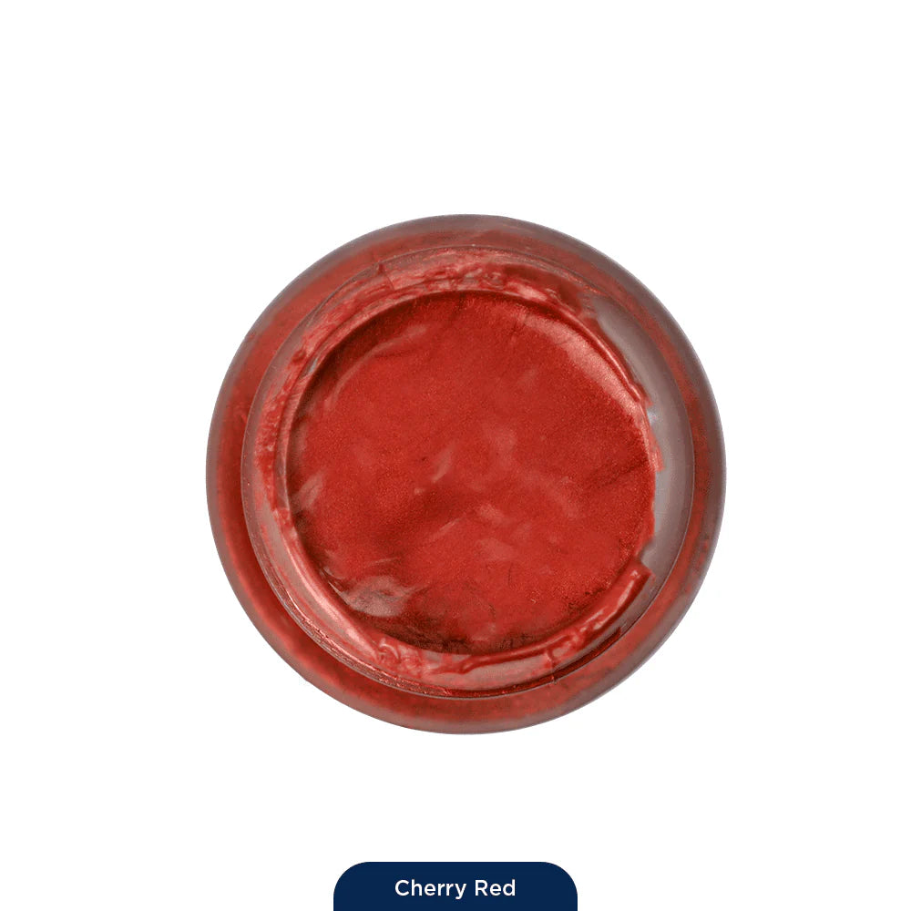 Fabric Paint 25 ml | Metallic Cherry Red | Bluebird