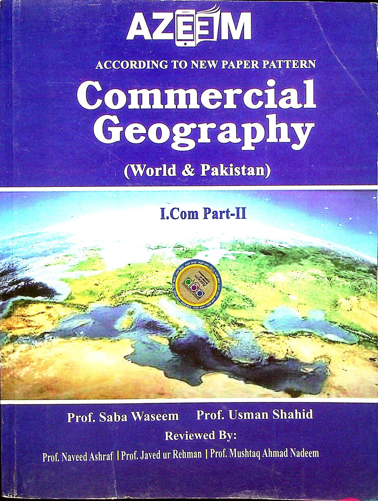Commercial Geography World & Pakistan I.Com Part 2 Azeem Academy
