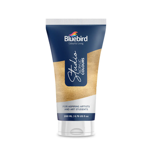 Studio Acrylic Color  200 ml | Pearlescent Copper | Bluebird