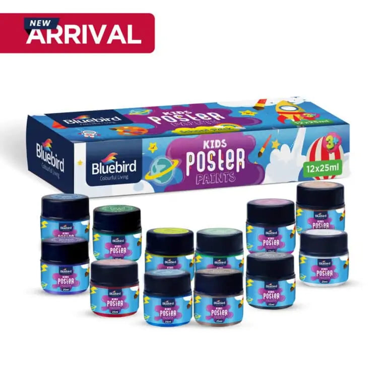 Kids Poster 25 ml | Set of 12 | Bluebird