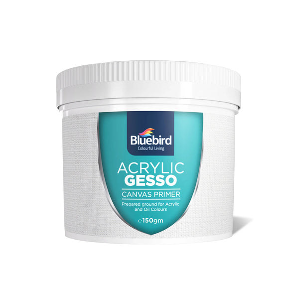 Acrylic Gesso 150 gm | White | Bluebird