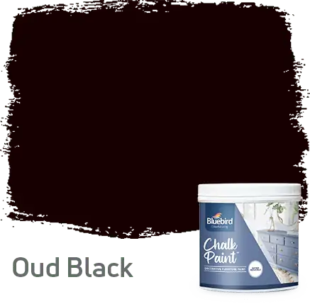 Chalk paint 100 ml | Oud Black | Bluebird