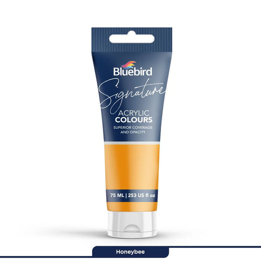 Signature Acrylic Colours 75 ml | Honey Bee | Bluebird
